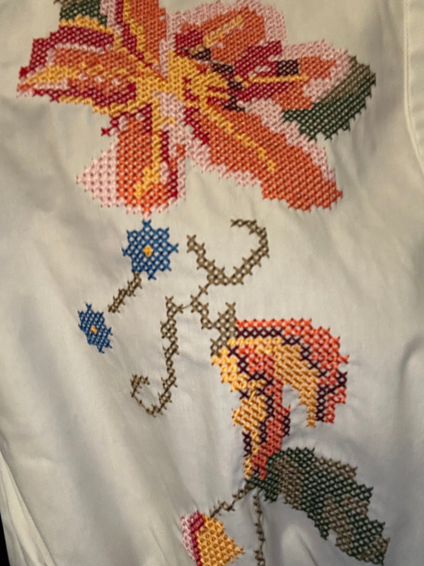 Embroidered Button Down