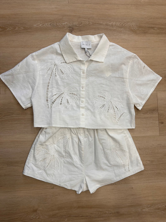 Linen Palm Set