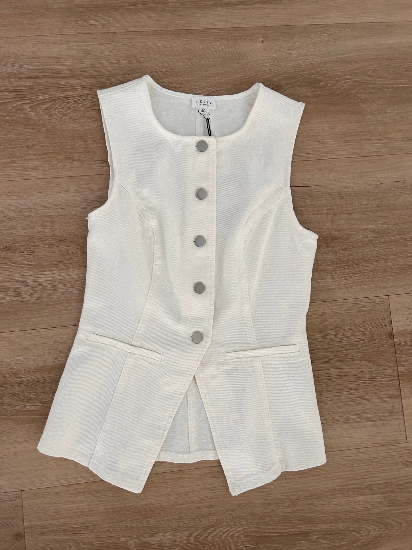 White Denim Set