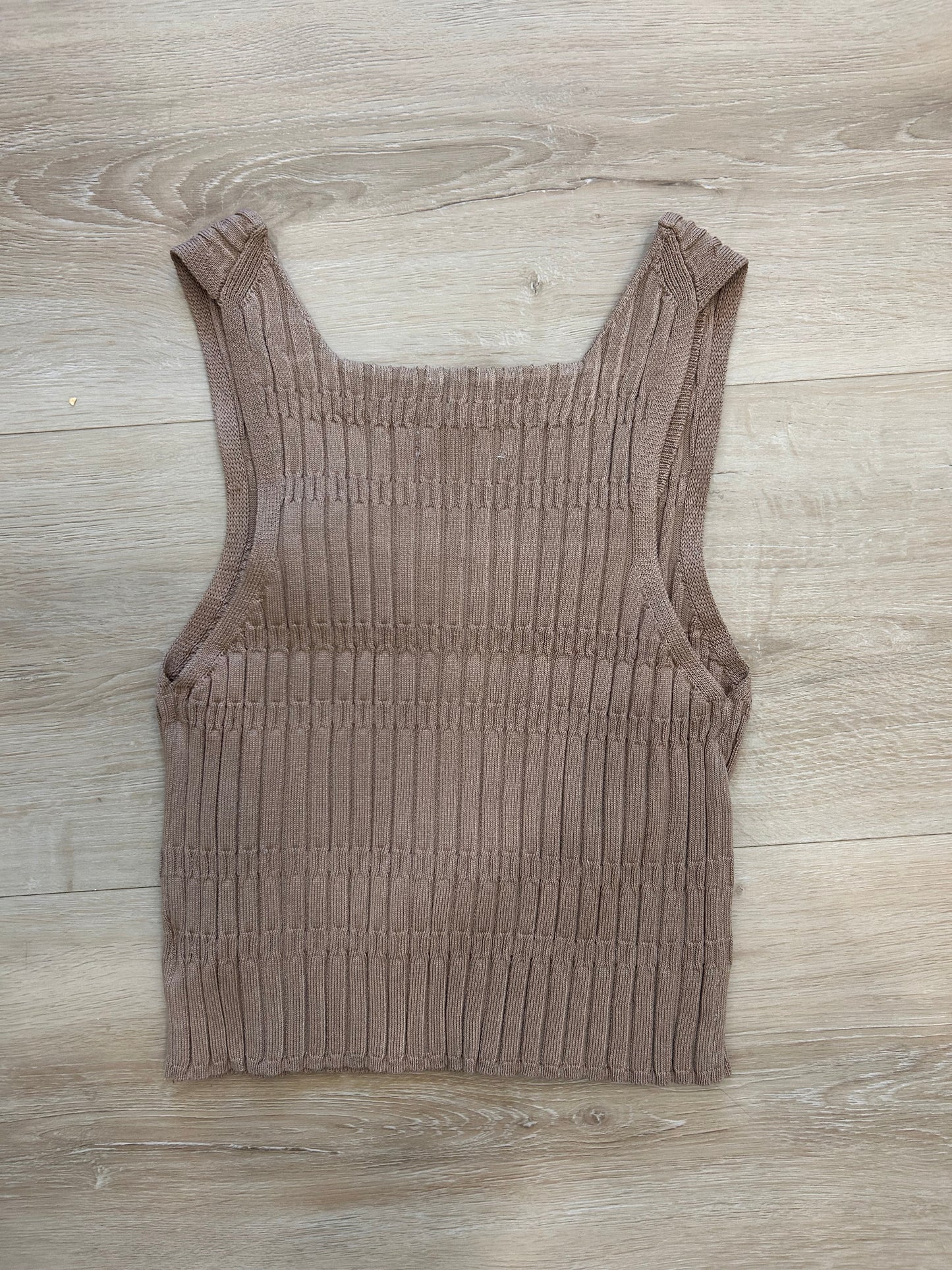 Nude Knit Top