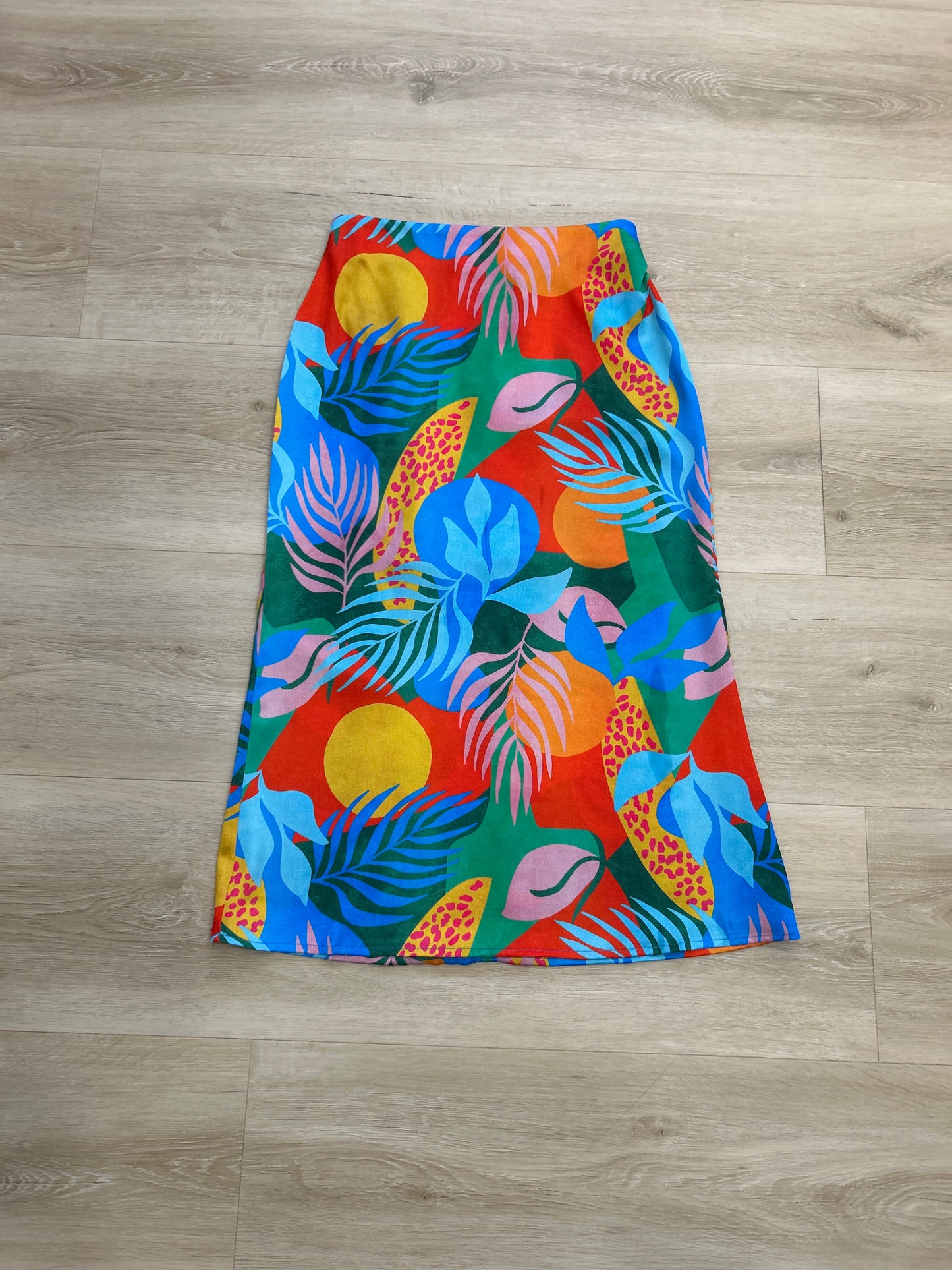 Tropical Midi Skirt