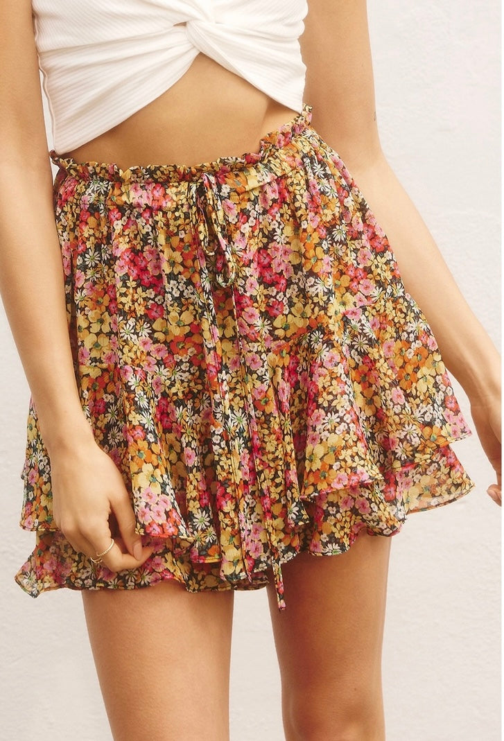 Floral Skort