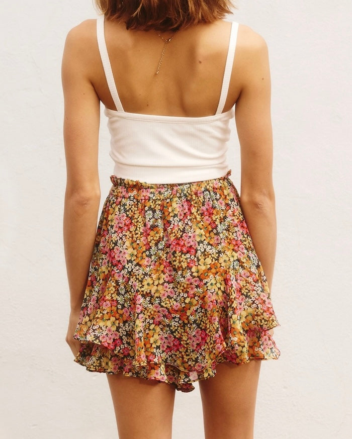 Floral Skort